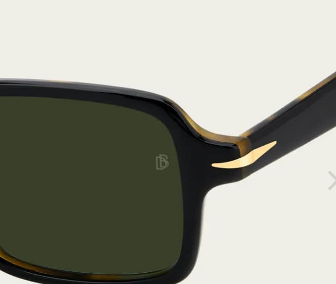 Eyewear by David Beckham Ανδρικό - DB 1179/S (Μαύρο/Ταρταρούγα)