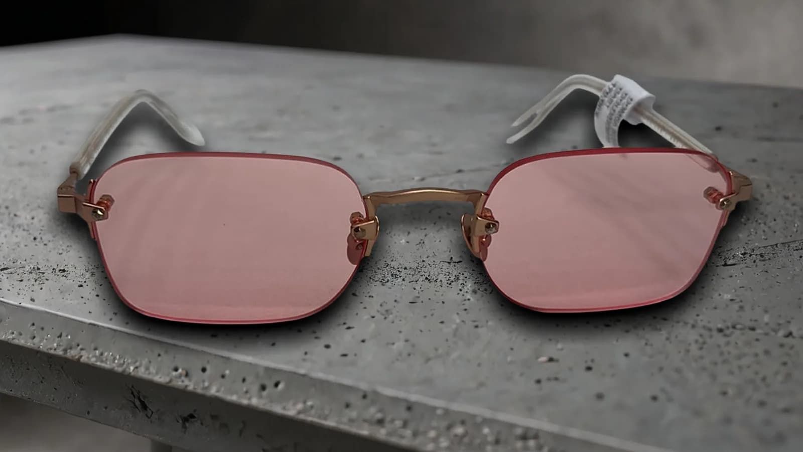 Gast Γυαλί Ηλίου (Ροζ Χρυσό / Rimless) Κωδικός Προϊόντος: DOMSA ROSE GOLD/DOM10/ 