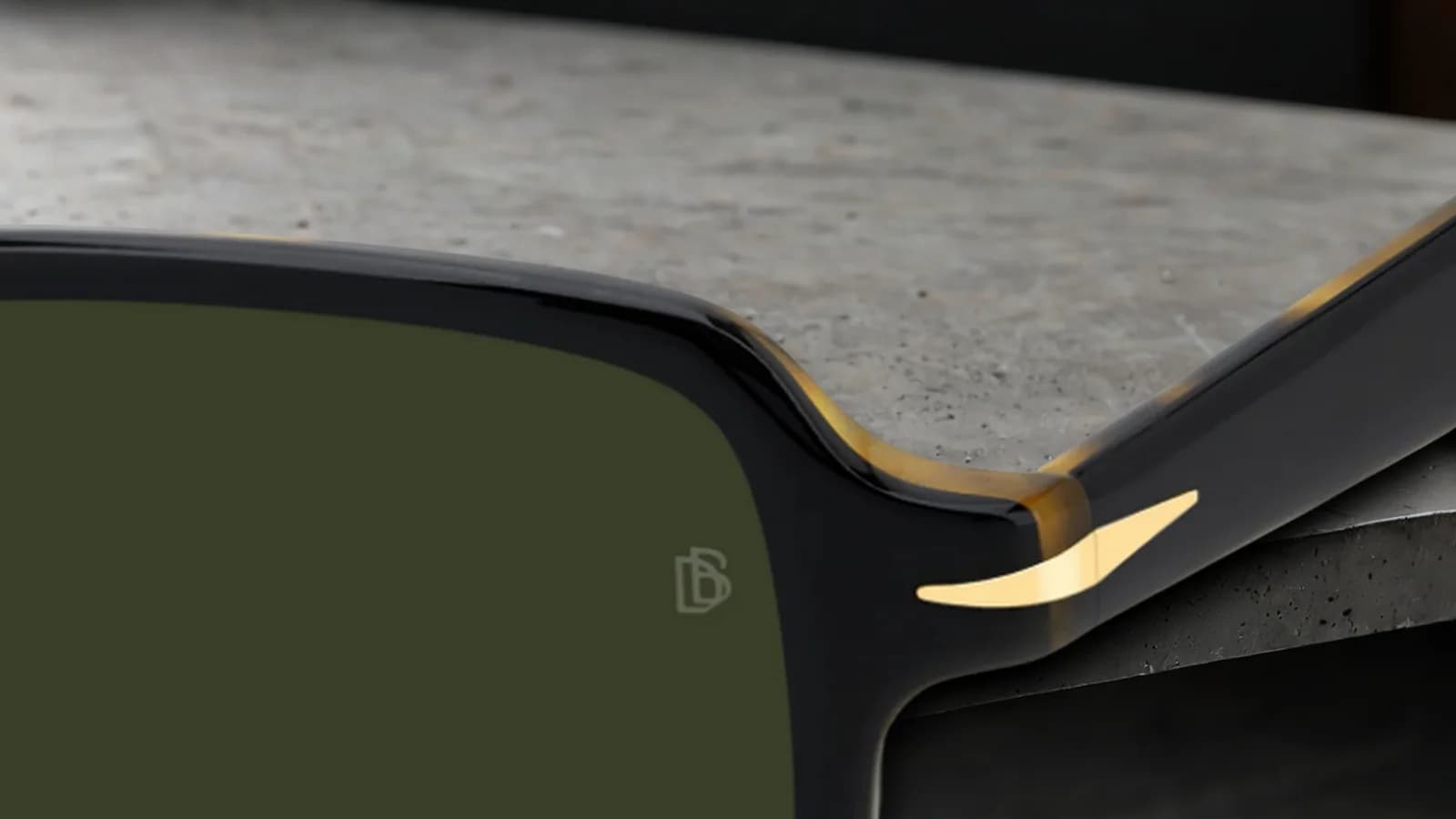 Eyewear by David Beckham Ανδρικό - DB 1179/S (Μαύρο/Ταρταρούγα)